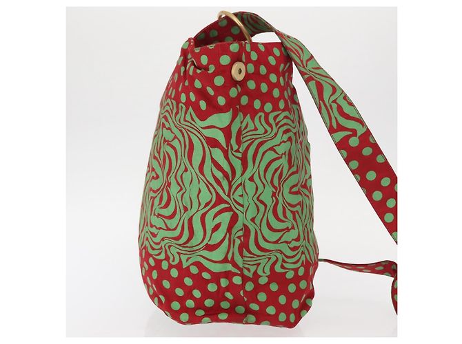 Versace Vintage Schultertasche aus Nylon Mehrfarben - Ansicht 3