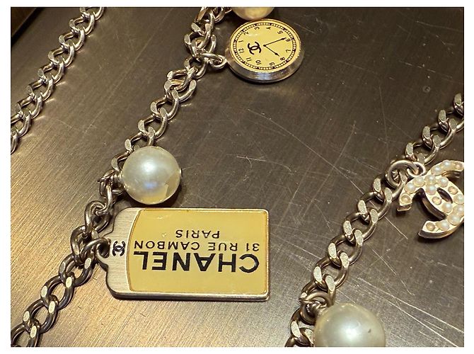 Cintura Chanel con Charms Oro in Metallo D'oro - vista 12