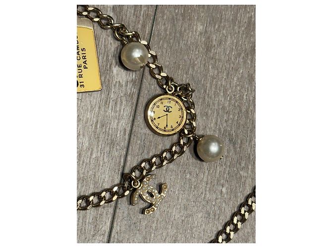 Cintura Chanel con Charms Oro in Metallo D'oro - vista 6