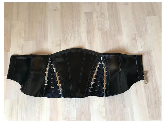 Cinturón corset Herve Leger Negro - vista 11
