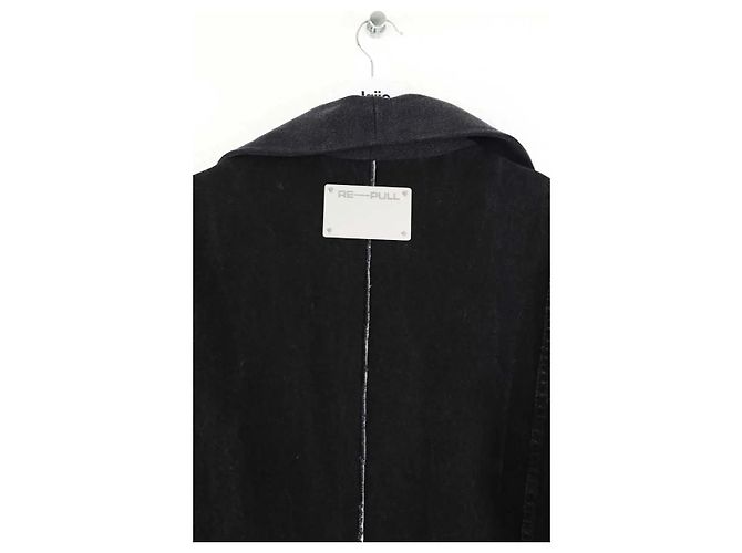 Autre Marque Cappotto in cotone nero - vista 4