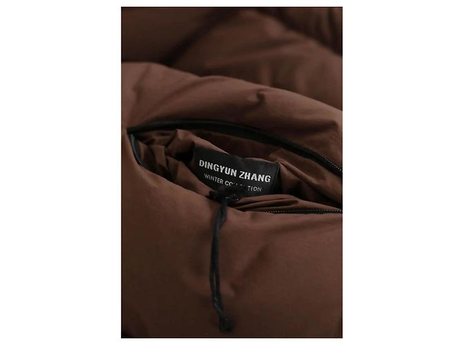 Autre Marque Brown sleeveless down jacket - view 6