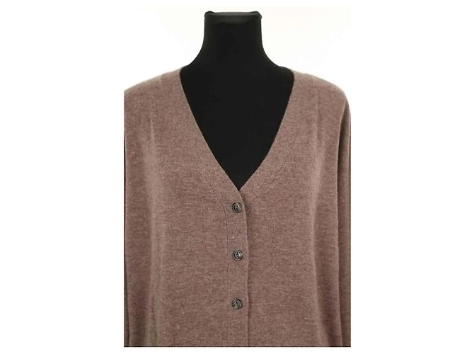 Des Petits Hauts Grau Wollkleid - Ansicht 2