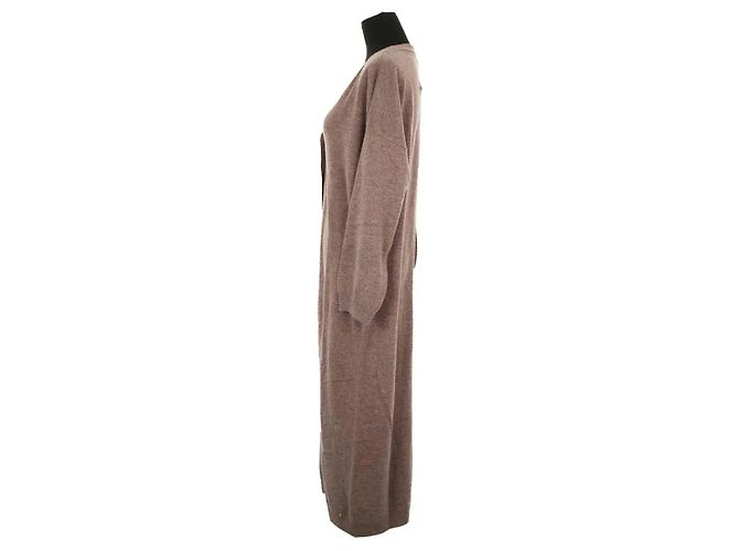 Des Petits Hauts Grau Wollkleid - Ansicht 3