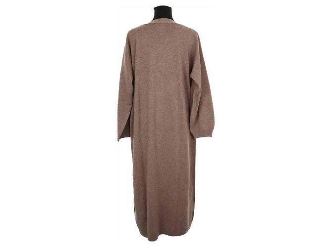 Des Petits Hauts Grau Wollkleid - Ansicht 4