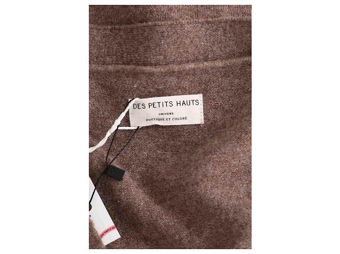Des Petits Hauts Grau Wollkleid - Ansicht 5