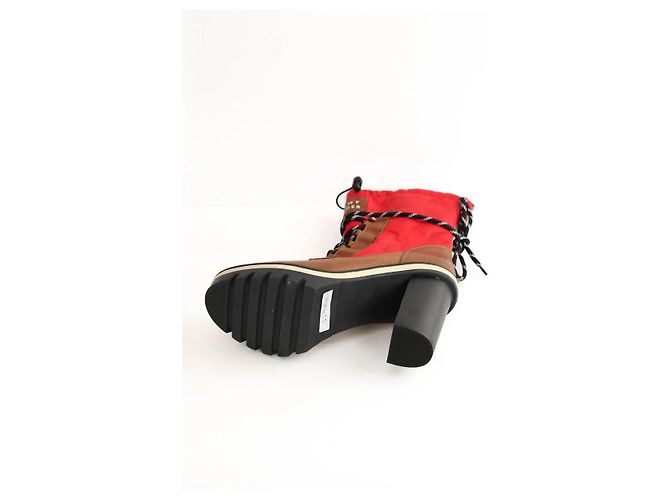 Tommy Hilfiger Botas Vermelhas com Cadena - vista 6