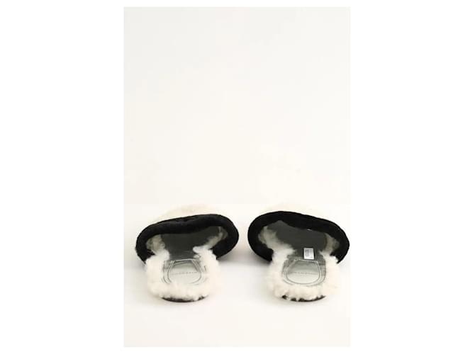 Givenchy Mule in pelliccia bianca Bianco - vista 2