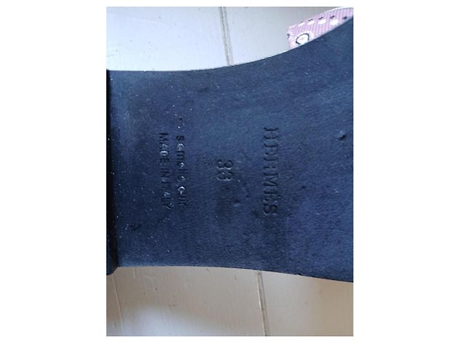 Hermès Oran Sandalen Rosenholz Leder Größe 39 - Ansicht 5