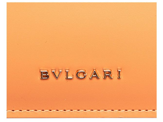 Bulgari Bolsa Bvlgari Serpenti Forever em couro laranja - vista 10