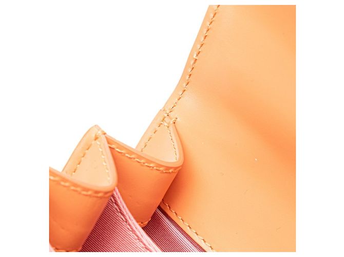 Bulgari Bolsa Bvlgari Serpenti Forever em couro laranja - vista 5