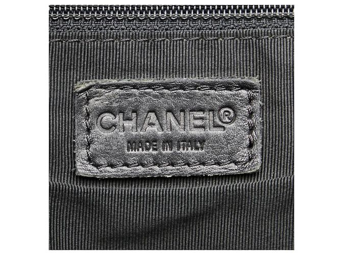 Timeless Borsa a mano Coco Mark Wild Stitch di CHANEL Nero - vista 12