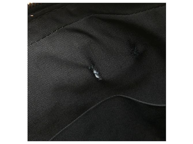 Timeless Borsa a mano Coco Mark Wild Stitch di CHANEL Nero - vista 8