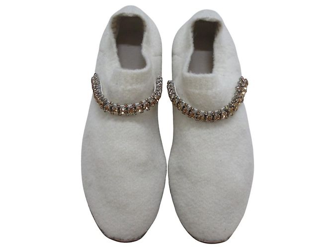 JIMMY CHOO VERONA Strick-Sneaker Weiß - Ansicht 2