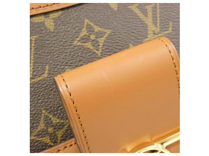 Borsa hobo Dauphine MM M45195 in monogramma Louis Vuitton Marrone - vista 4