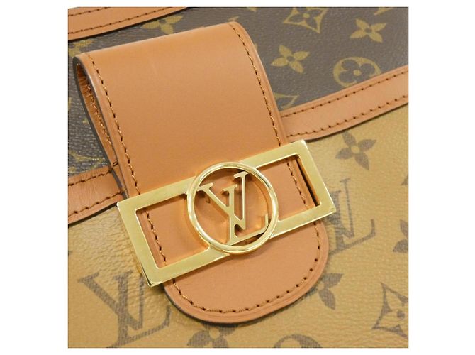 Borsa hobo Dauphine MM M45195 in monogramma Louis Vuitton Marrone - vista 5