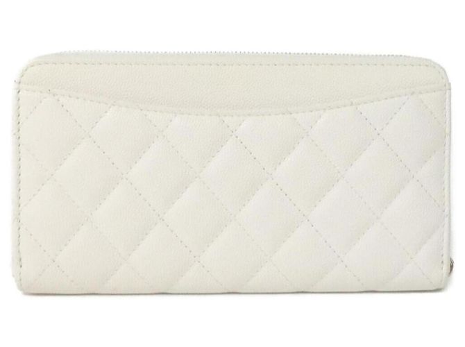 Chanel Timeless Classic Line AP0242 Long Wallet White - view 2