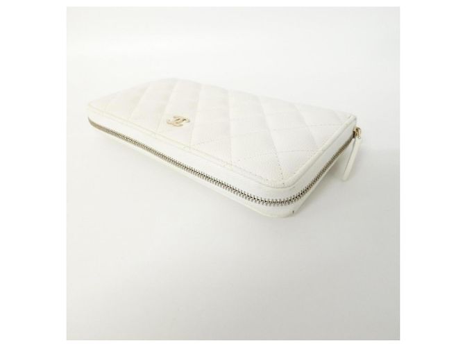Chanel Timeless Classic Line AP0242 Long Wallet White - view 3