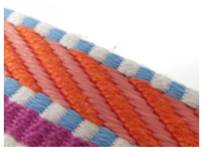 Hermès Sangle Caval 073651CK para telefone Hermes Rosa Branco Azul Multicor - vista 3