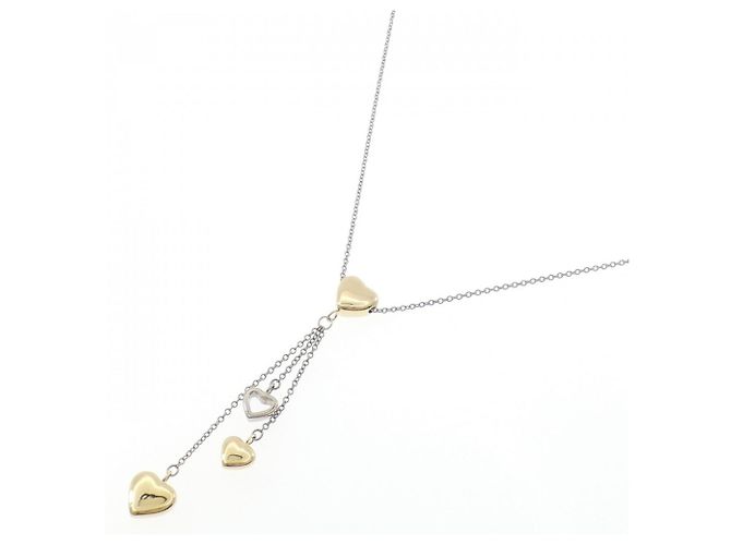 Tiffany & Co Collana Tiffany 750WG 750YG D'oro - vista 2