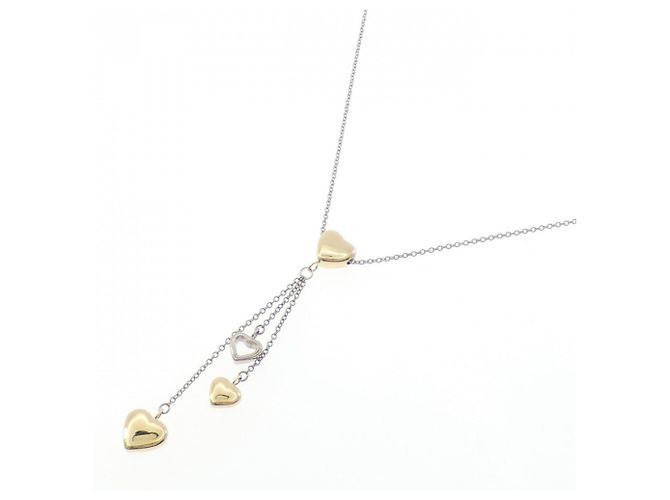 Tiffany & Co Collana Tiffany 750WG 750YG D'oro - vista 3