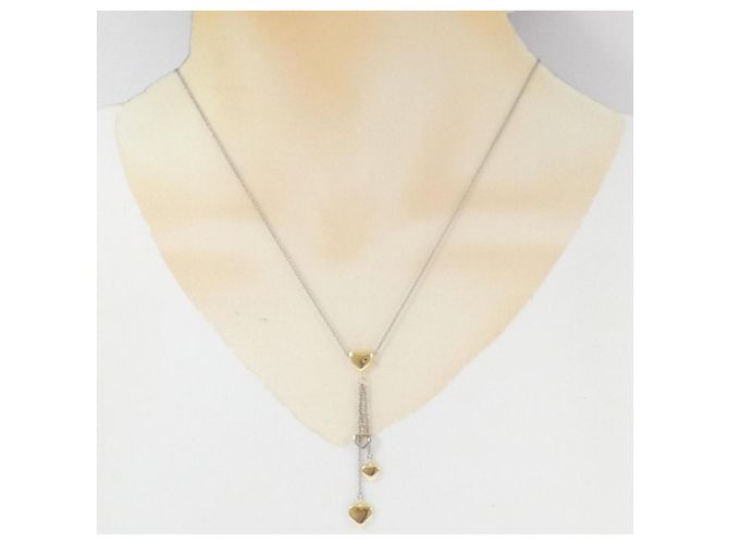 Tiffany & Co Collana Tiffany 750WG 750YG D'oro - vista 6