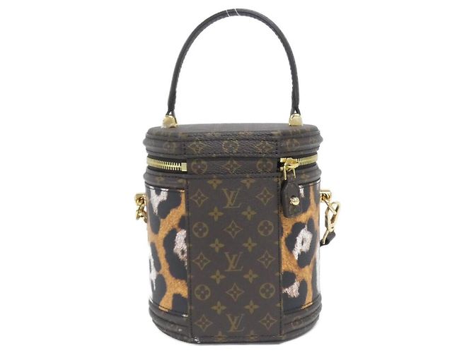 Borsa a mano Cannes Monogram Louis Vuitton Marrone - vista 2