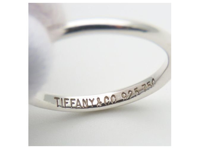 Anello Doppio Occhio Tiffany & Co. in Argento Sterlingo 925 e Oro Giallo 18K D'oro - vista 6