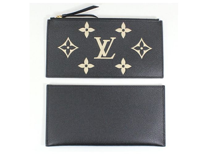 Borsa a Spalla Pochette Felicie Monogram Empreinte Louis Vuitton Nero Multicolore Beige - vista 10