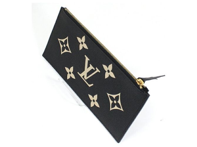 Borsa a Spalla Pochette Felicie Monogram Empreinte Louis Vuitton Nero Multicolore Beige - vista 11