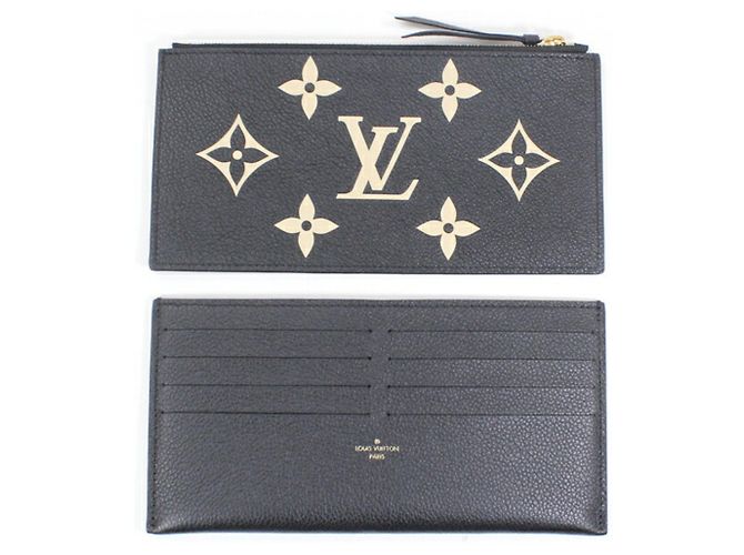 Borsa a Spalla Pochette Felicie Monogram Empreinte Louis Vuitton Nero Multicolore Beige - vista 9