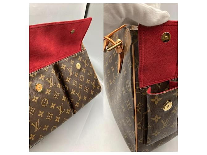 Borsa Louis Vuitton Monogram Multiply Cite Marrone - vista 8