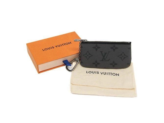 Llave de Louis Vuitton Monogram Eclipse Reverse M80905 Castaño Negro - vista 2
