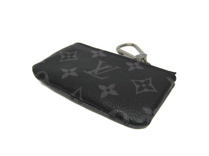 Llave de Louis Vuitton Monogram Eclipse Reverse M80905 Castaño Negro - vista 3