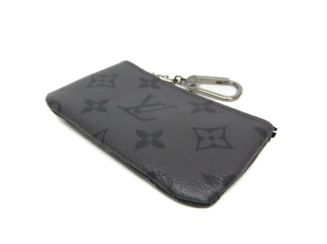 Llave de Louis Vuitton Monogram Eclipse Reverse M80905 Castaño Negro - vista 5