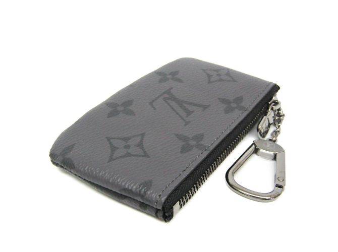 Llave de Louis Vuitton Monogram Eclipse Reverse M80905 Castaño Negro - vista 6