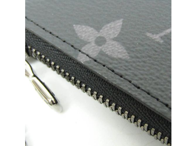 Llave de Louis Vuitton Monogram Eclipse Reverse M80905 Castaño Negro - vista 9