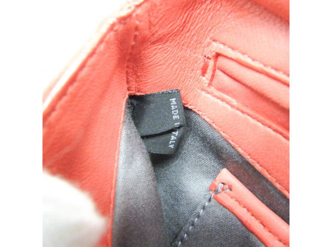 Pochette a catena Miu Miu Rosso - vista 17
