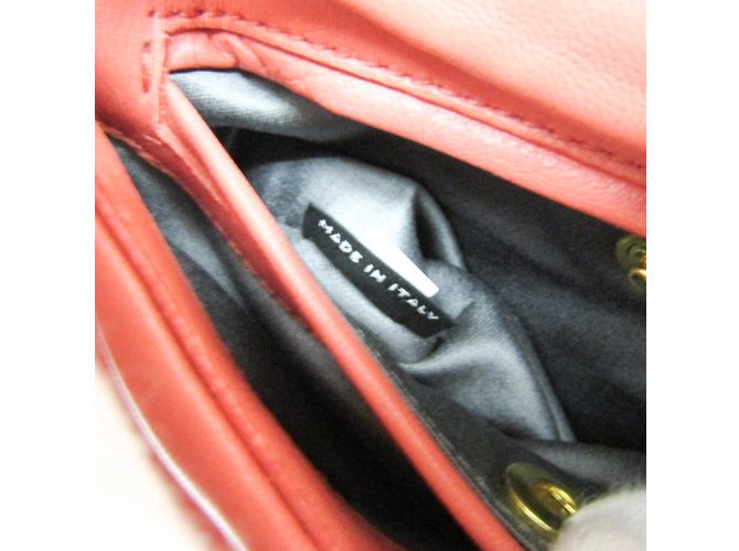 Pochette a catena Miu Miu Rosso - vista 18
