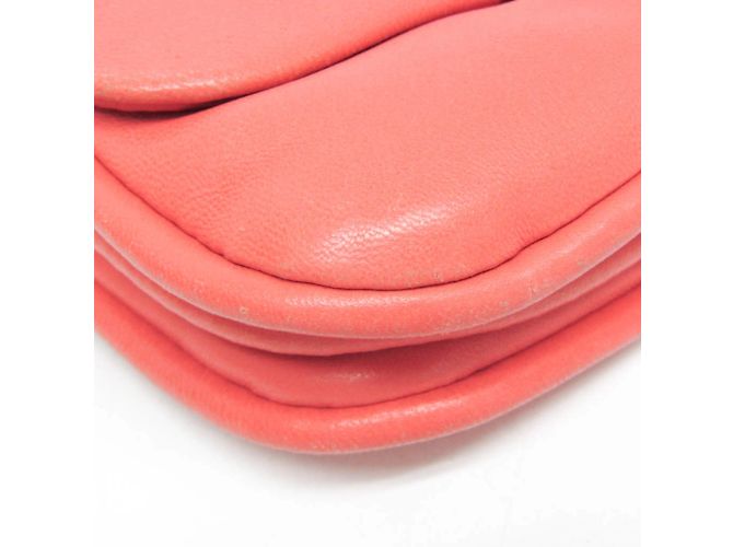 Pochette a catena Miu Miu Rosso - vista 6
