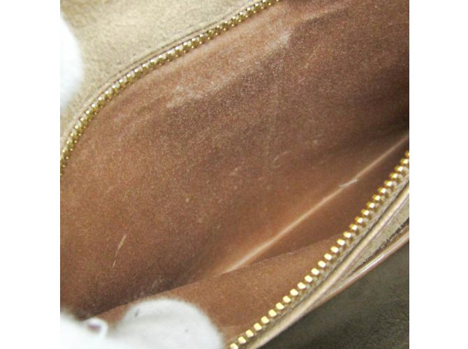 Borsa in pelle Miu Miu MADRAS 5BA104 in rosa beige - vista 17