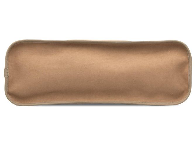 Hermès Cabag Elan PM in Tela Marrone Beige - vista 3
