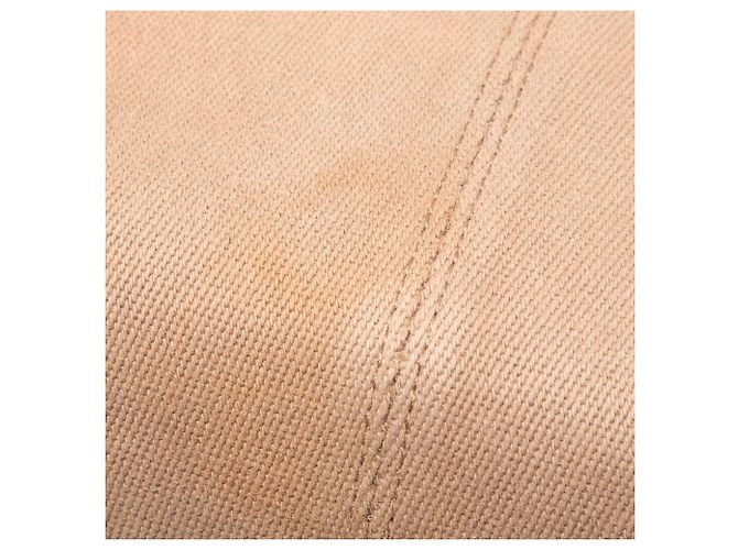 LOEWE Kleine Braune Canvas-Tote Beige - Ansicht 8