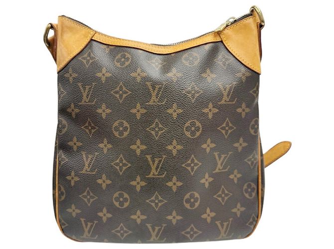 Borsa a Spalla Odeon PM Monogramma Louis Vuitton Marrone - vista 2