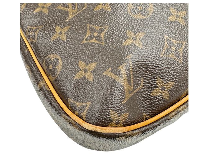 Borsa a Spalla Odeon PM Monogramma Louis Vuitton Marrone - vista 9