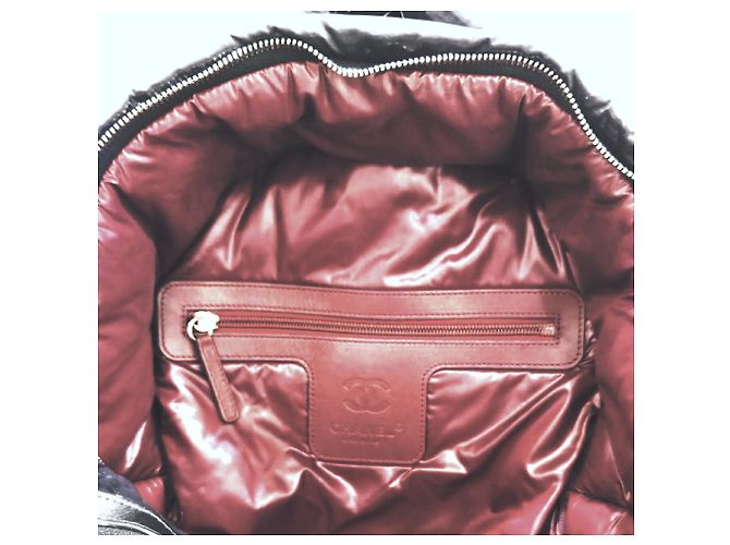 CHANEL Coco Mark Cocoon Rucksack Schwarz - Ansicht 10