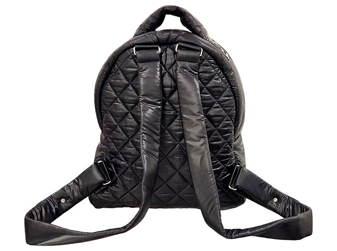 CHANEL Coco Mark Cocoon Rucksack Schwarz - Ansicht 4