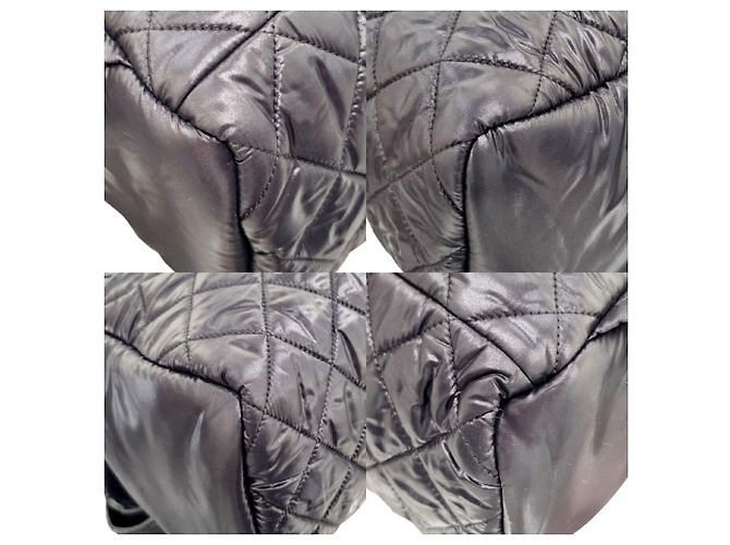 CHANEL Coco Mark Cocoon Rucksack Schwarz - Ansicht 6