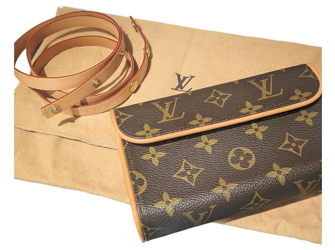 Borsa Pochette Florentine Monogram Louis Vuitton Marrone - vista 16