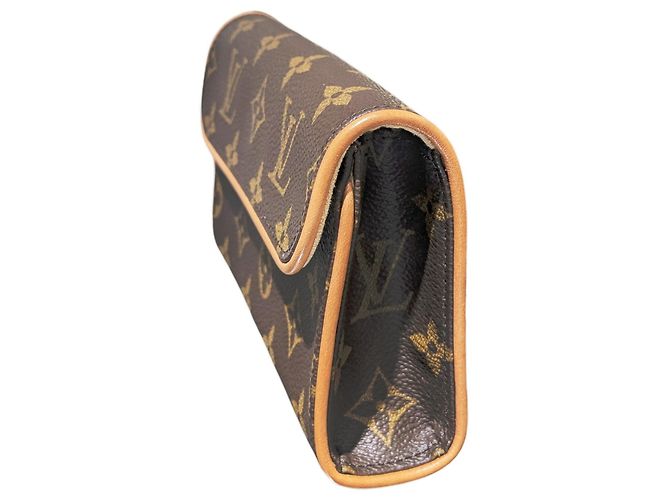 Borsa Pochette Florentine Monogram Louis Vuitton Marrone - vista 2